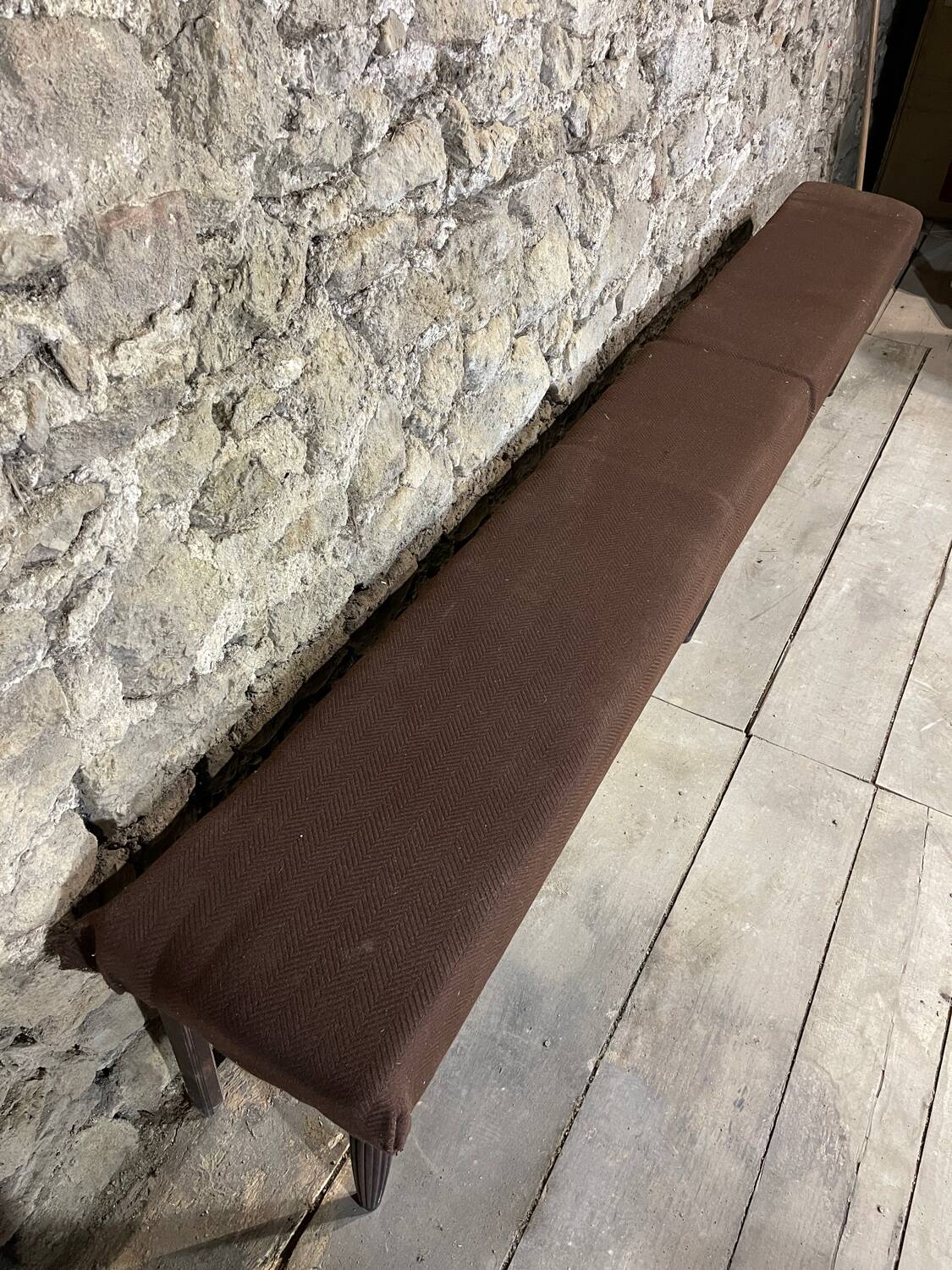 Parisian bistro bench