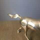 Brass horse