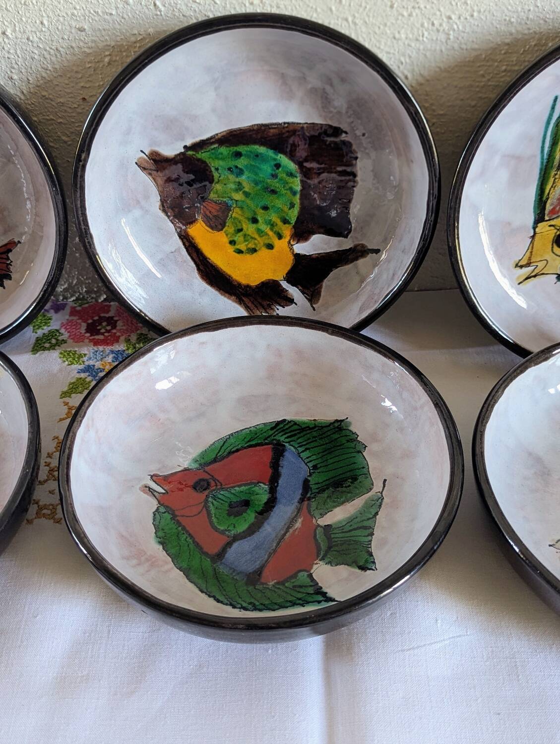 The brescon, Vallauris, fish service