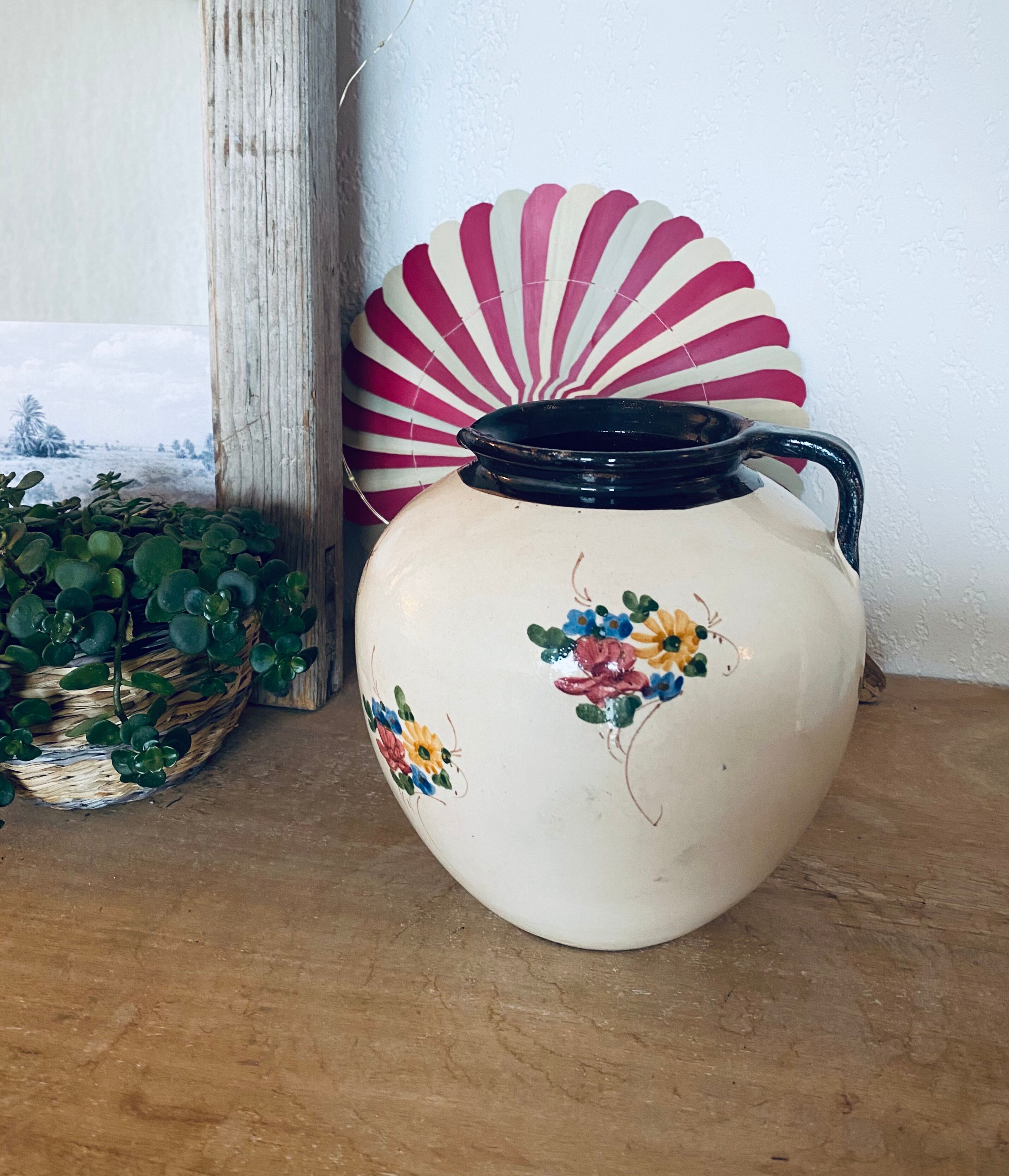 Art deco vase by Jérôme Massier Vallauris