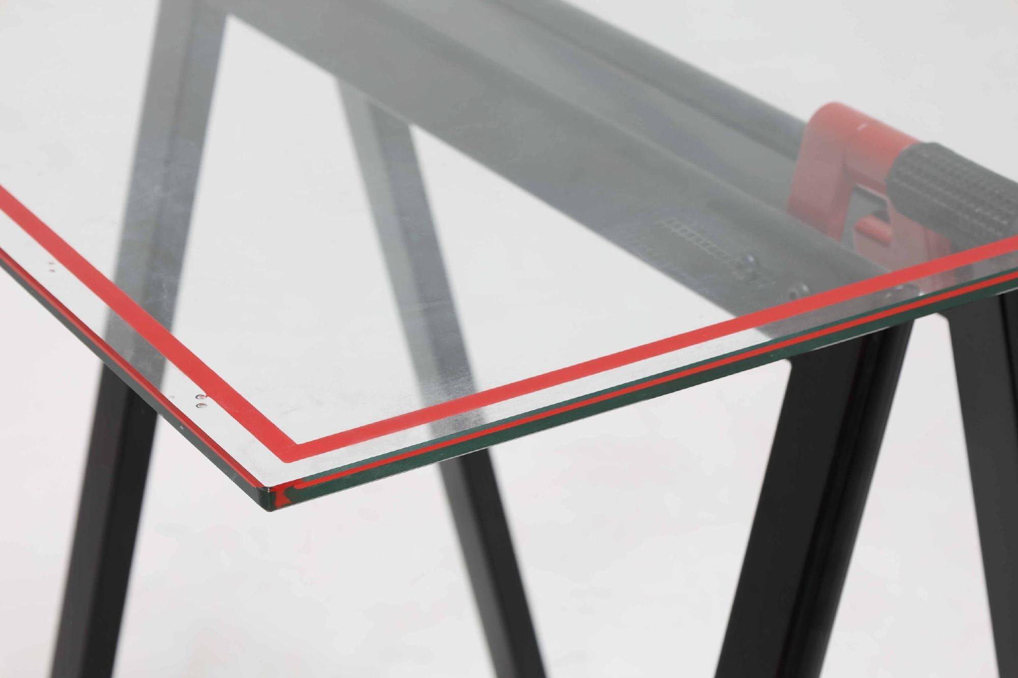 Work table / desk Gae Aulenti, Gaetano series for Zanotta, Italy, postmodern style