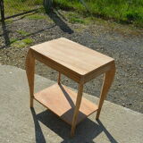 Coffee table, double tray of years 50