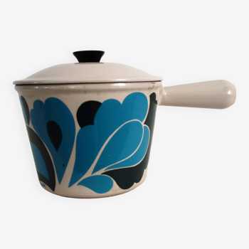 Le Creuset enameled cast iron fondue pot, 1970s