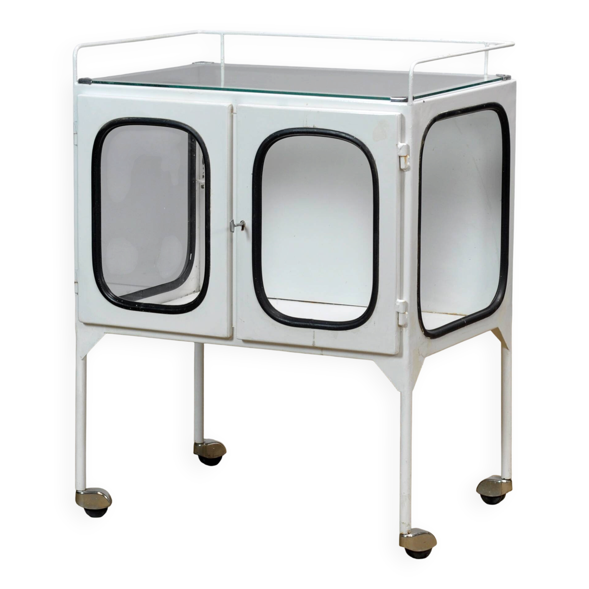 Vintage hospital trolley, 1970s