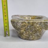 Empty pocket in vintage glazed ceramic signed "Gelb"