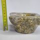 Empty pocket in vintage glazed ceramic signed "Gelb"