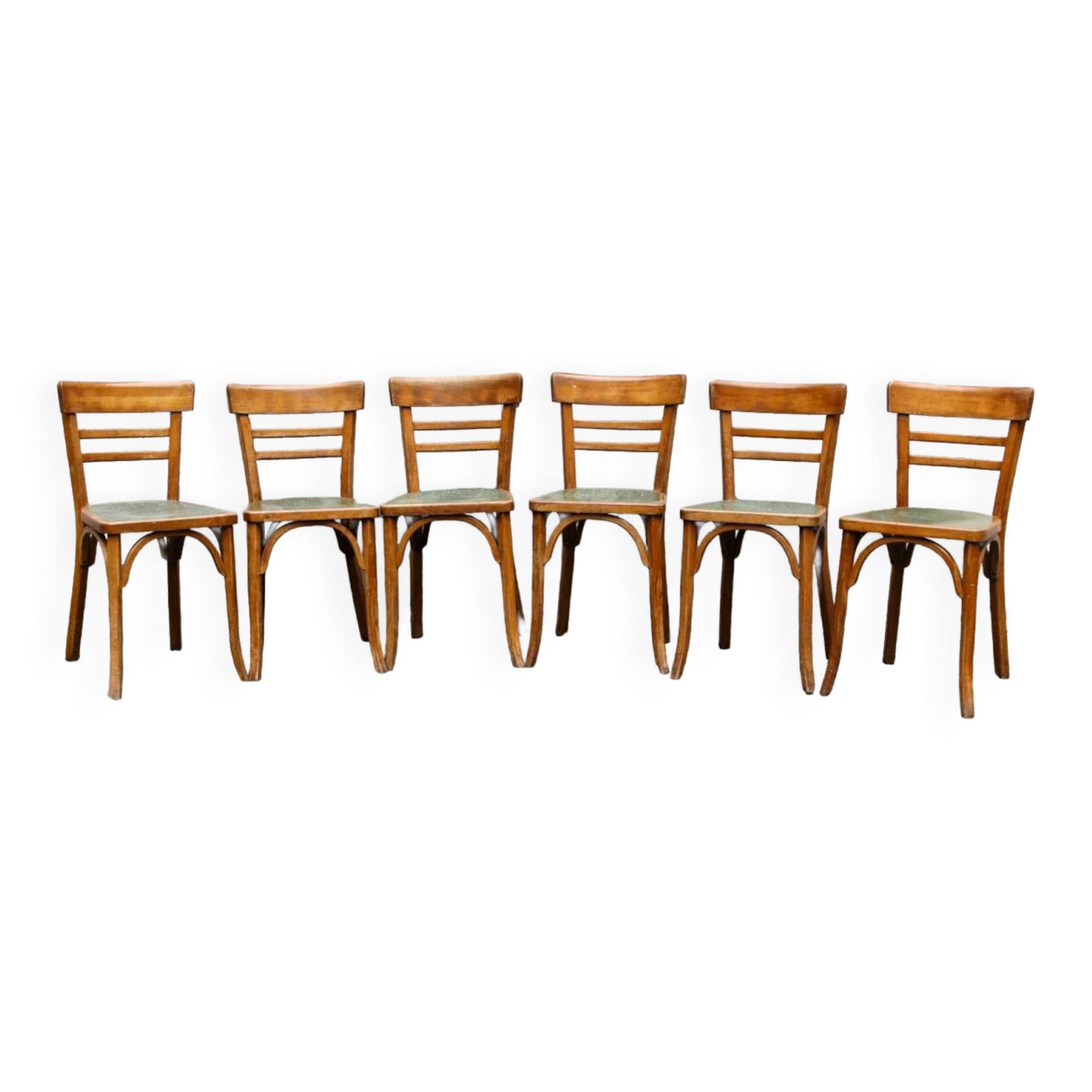 Set of 6 Baumann bistro chairs
