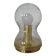 Iceglass & Brass Table Lamp from Doria Leuchten, 1960s