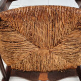 6 pcs, Original Danish country style chairs, 50s