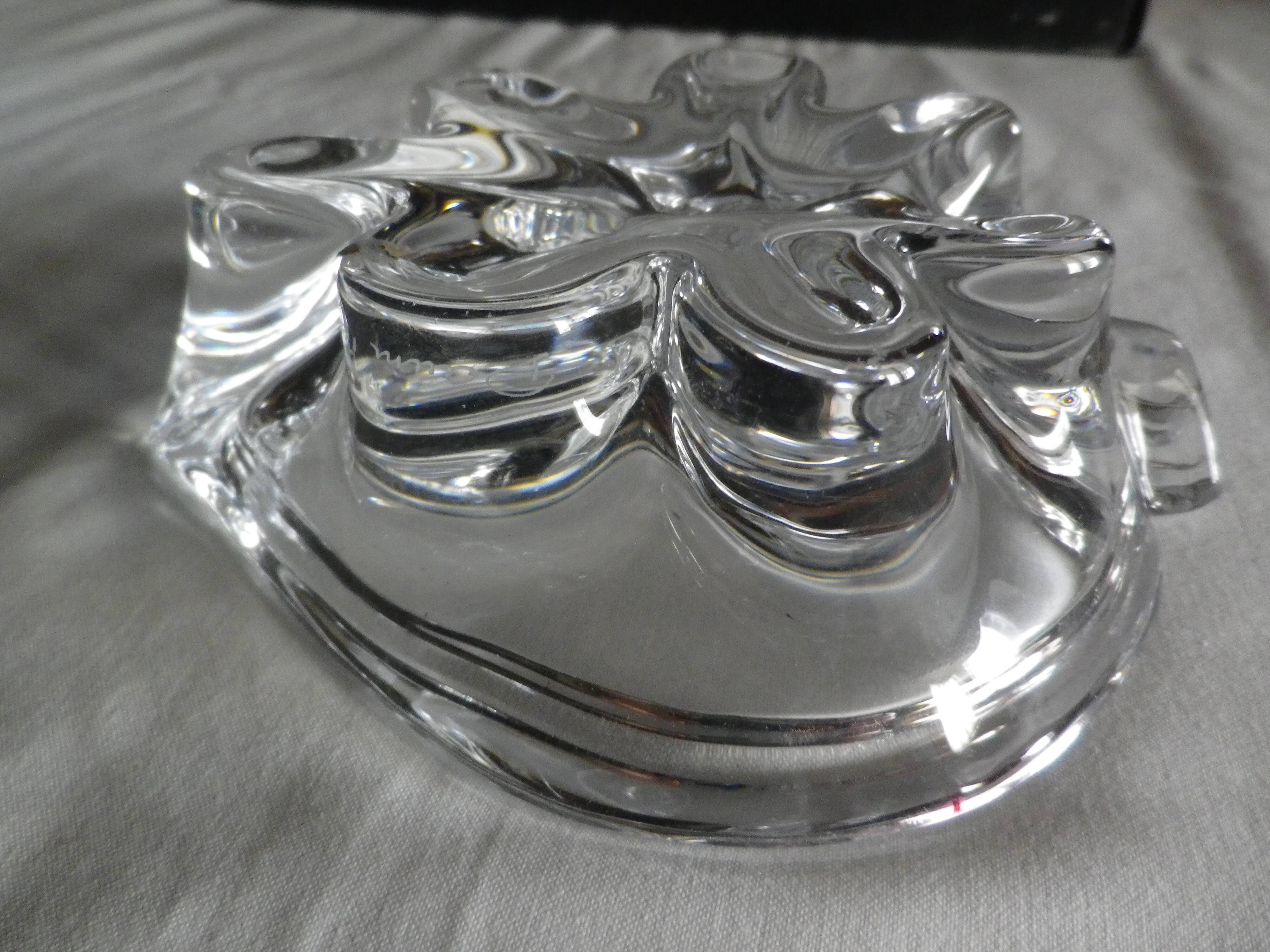 Daum ashtray or pocket emptier