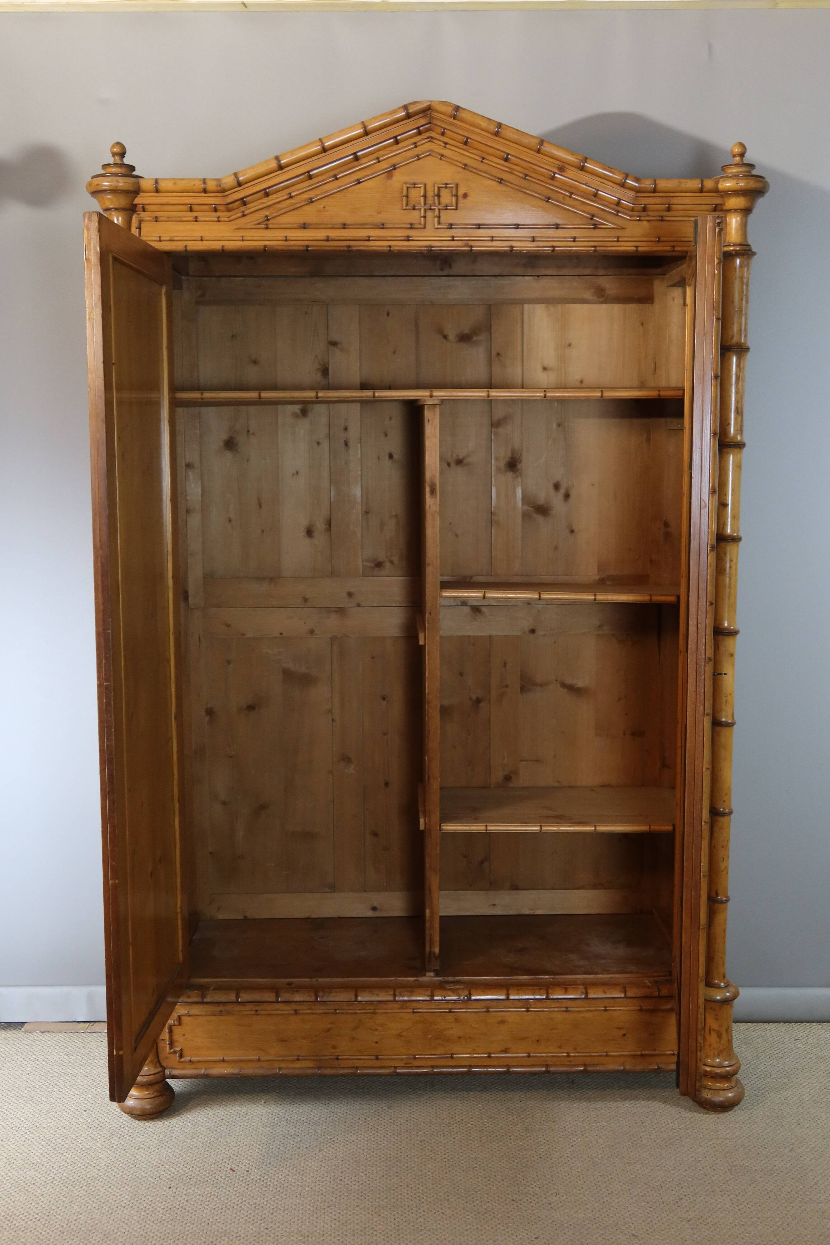 pine wardrobe