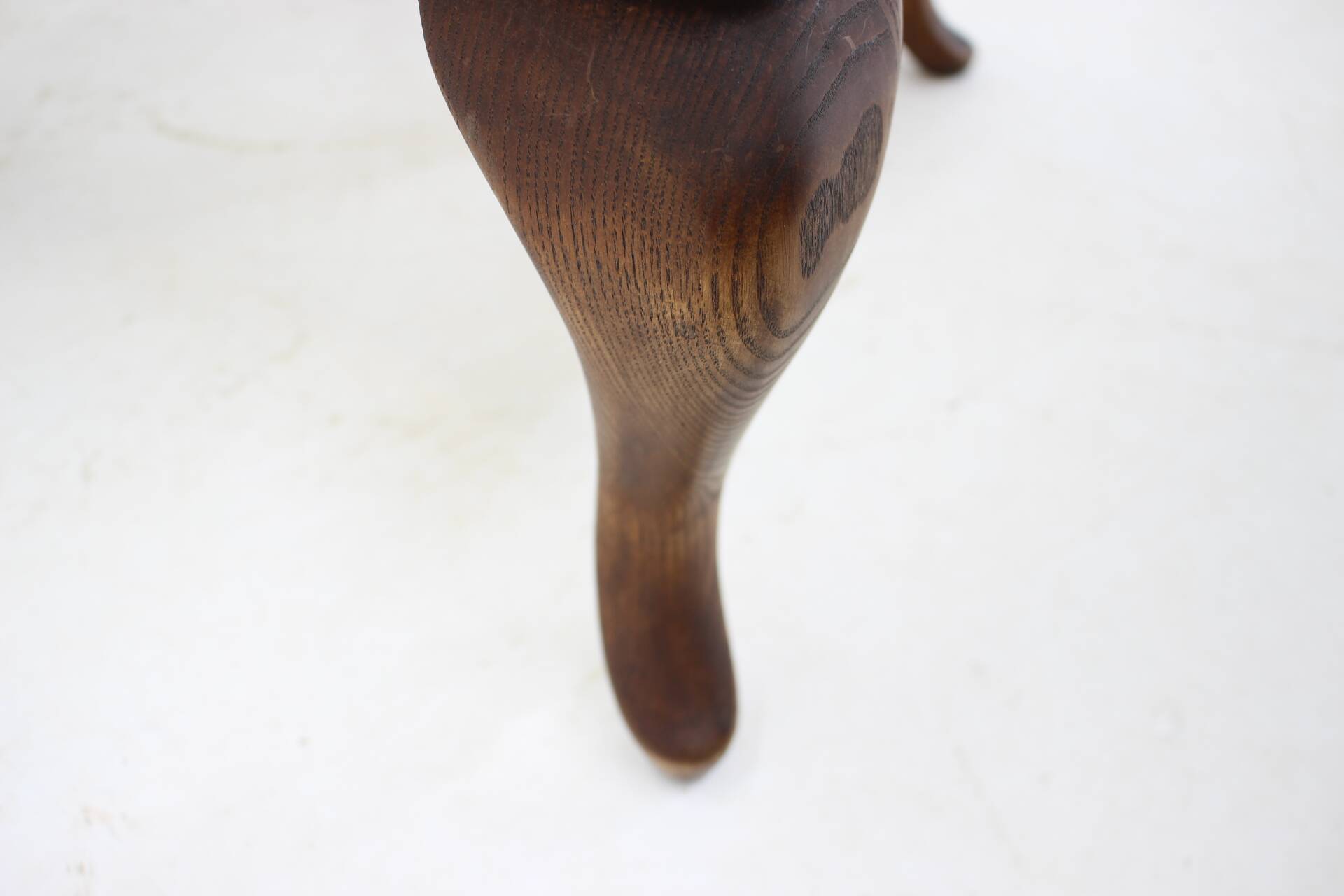 1900s rare antique curved armchair