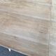Renovated Scandinavian extendable dining table in teak and veneer from 1980.