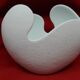 Hakusan vase, design snowball effect, Japanese ceramics