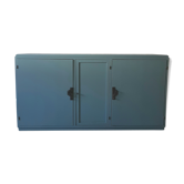 Wooden green art deco buffet