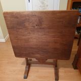 Table lyre pliante dite de vigneron