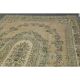 1970s vintage Turkish Oushak handmade wool cotton orange area rug 209x310