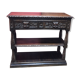 Console Louis XIII en chêne du XIXème siècle