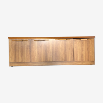 Vtg Mid Century Sideboard Danish Credenza Cupboard Scandinavian Design Retro