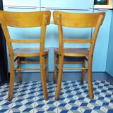 Pair of vintage bistro chairs