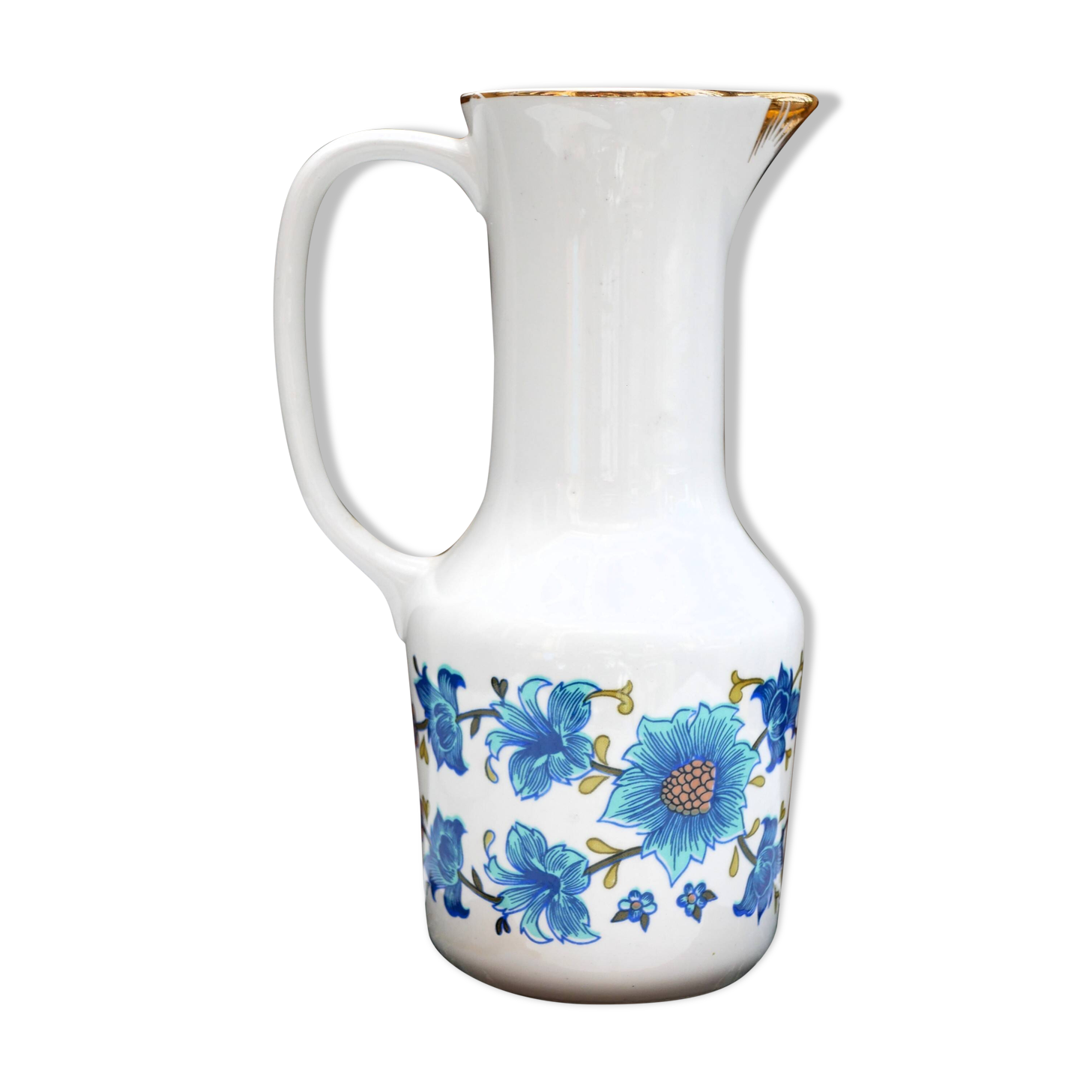 Alcobaça from Portugal, vintage mid-century jug/vase