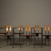 Set of six Trix chairs by Karl-Friedrich Förster for KFF, Germany, 1980s