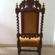 Pair of chairs chauffeurs style Henri II