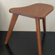 Tablette d’appoint tripode, bout de canapé 1950