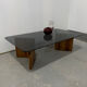 Rectangular coffee table IKEA Sweden model "Lagun" vintage