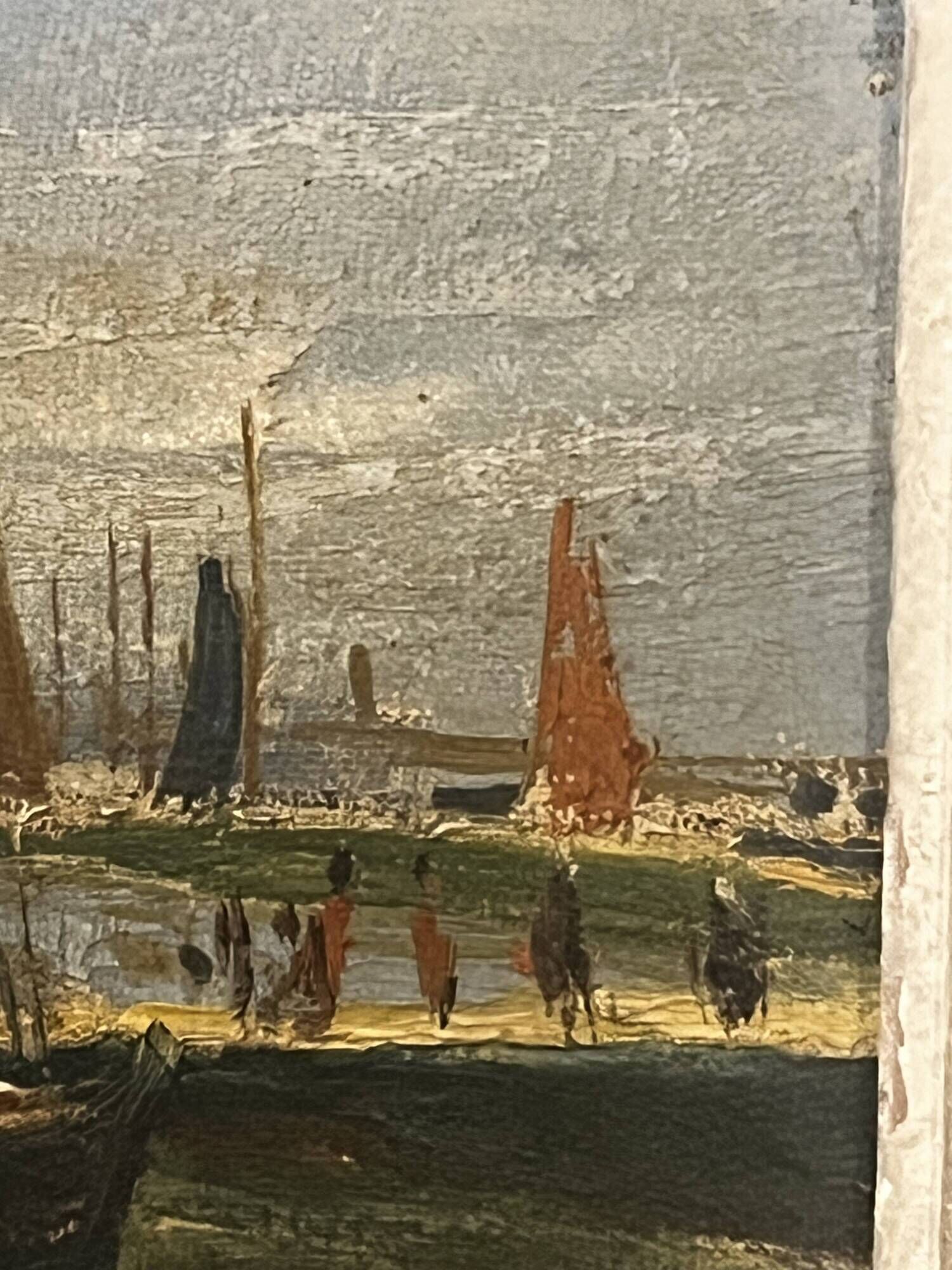 Huile sur toile