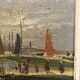 Huile sur toile