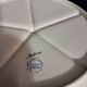 plat de service vintage avec compartiments en céramique anglais