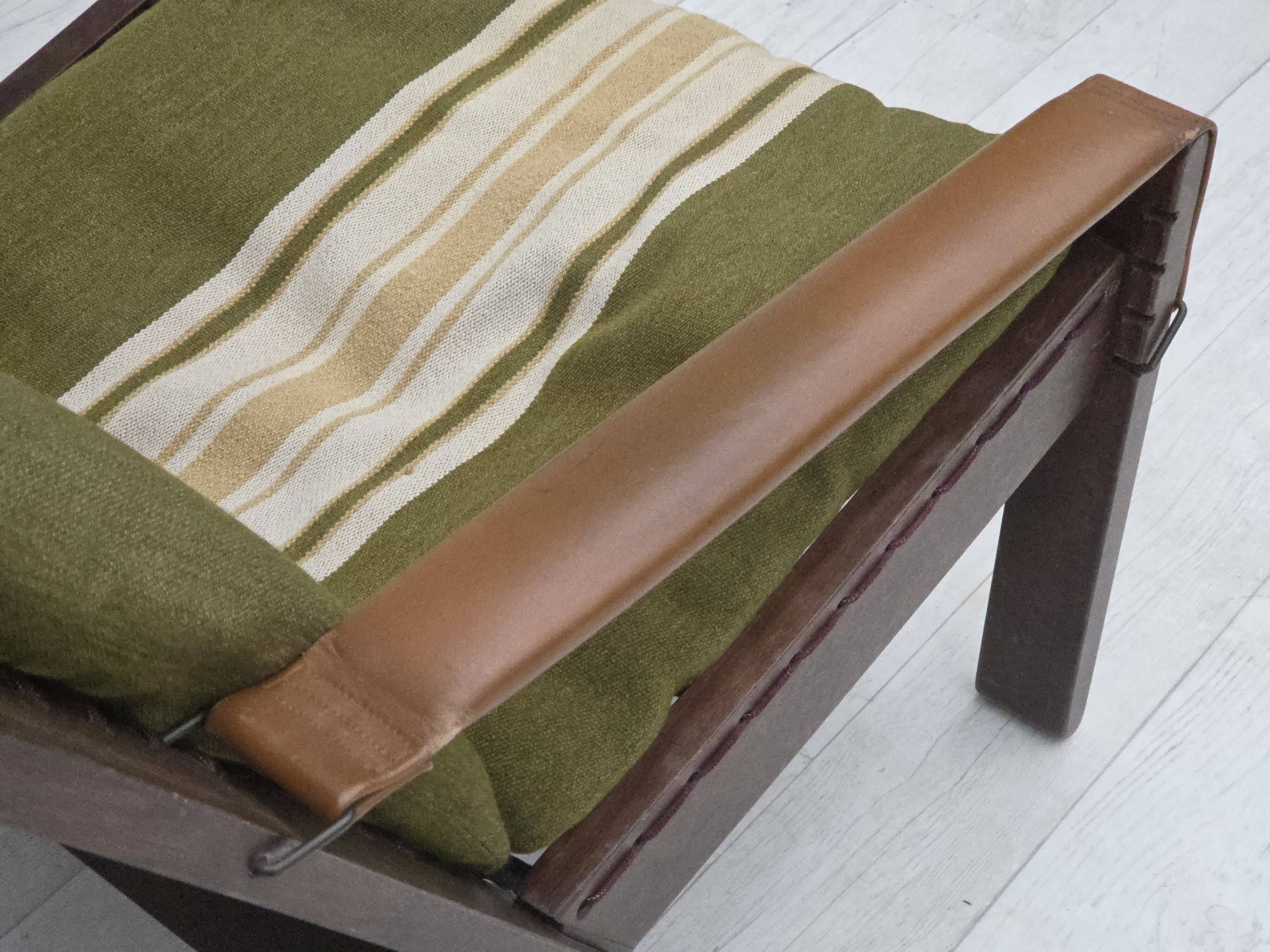 1970s, Norwegian design by Peter Opsvik for Westnofa, highback armchair.