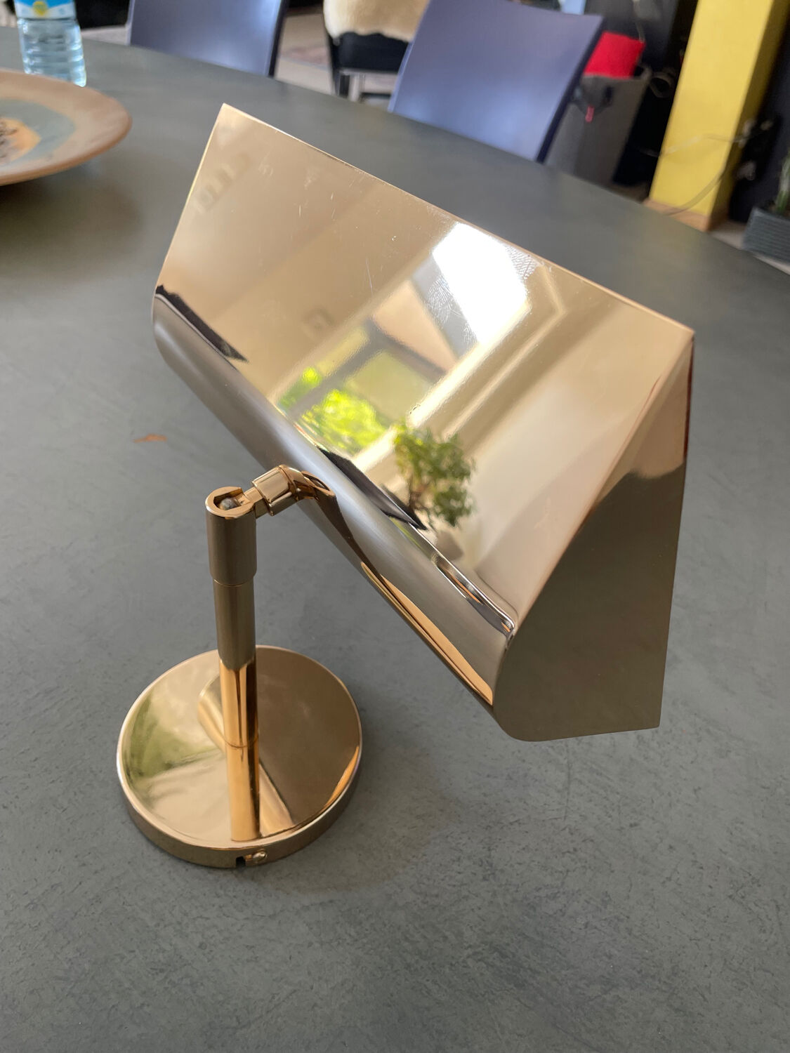 SCE brass wall light