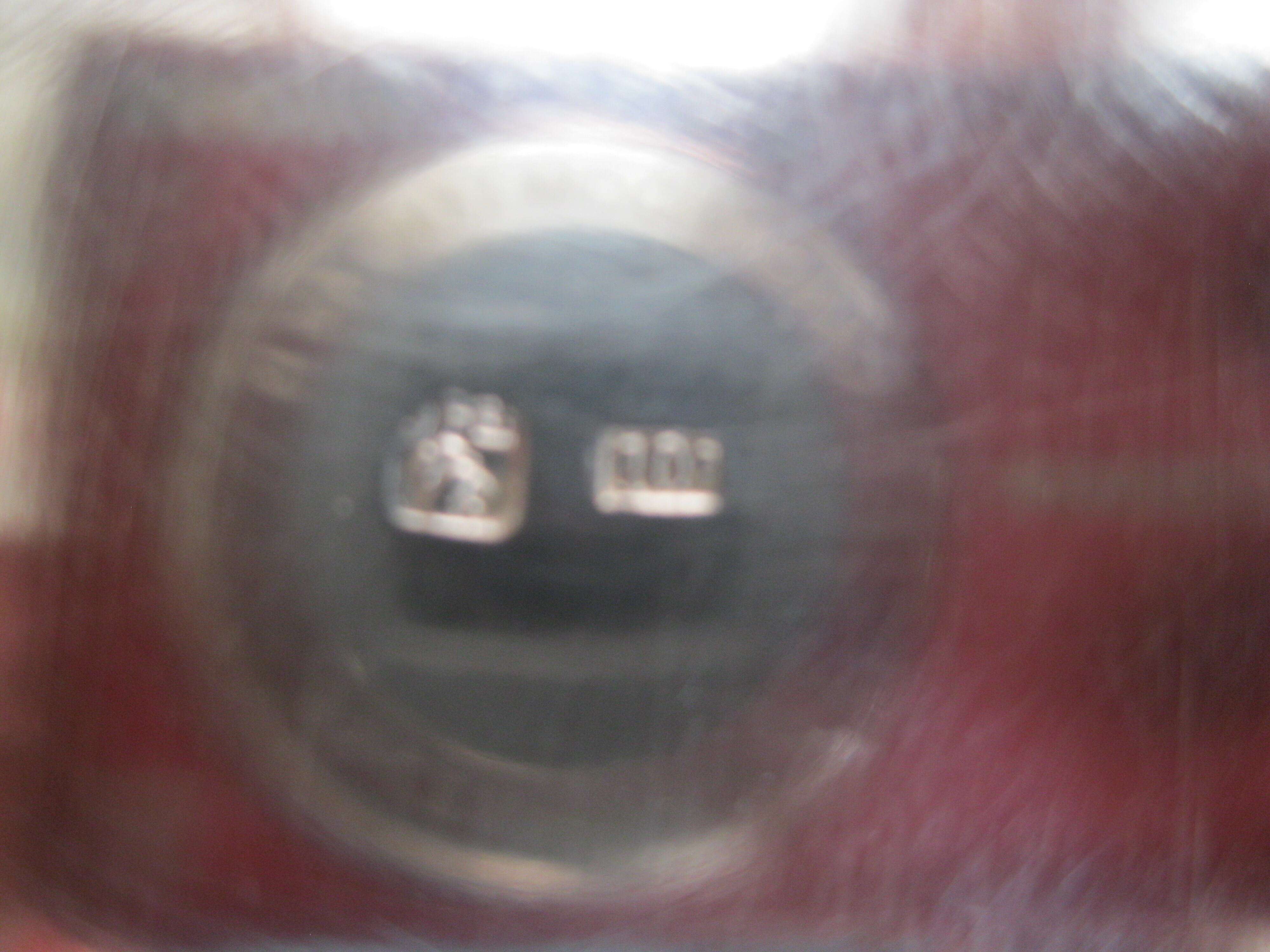 Silver metal ice bucket