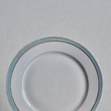 6 Paris porcelain dinner plates