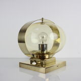 Preciosa Gold Wall Lamp or Table Lamp / Kamenický Šenov, 1970s