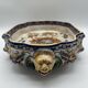 Table centre in earthenware in the style of gien.