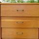 Commode 6 tiroirs en chêne