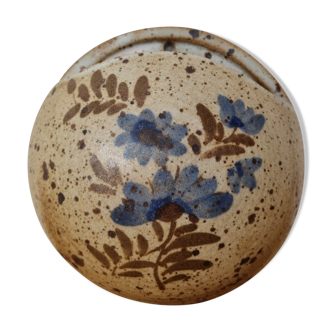 Vase mural grès vintage fait main