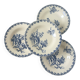 4 assiettes creuses Gien Chardons 260359