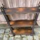 Louis Philippe vintage wall shelf made of solid wood from the 19th century.