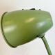 Lampe de table d'atelier industriel vert, 1960s