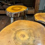 Brutalist tripod stool