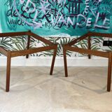 2 tables d'Appoint en teck par Hans Olsen