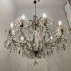 Large Crystal Maria Teresa Chandelier 1950's