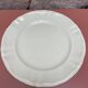 round dish Diam 31.5 Ivory Digoin Sarreguemines with gadroons