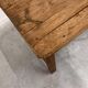 Old wooden monastery table