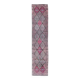 Vintage Turkish Hand-Knotted Hallway Runner  71x313