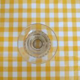 Absinthe glass decorated with nineteenth pastilles